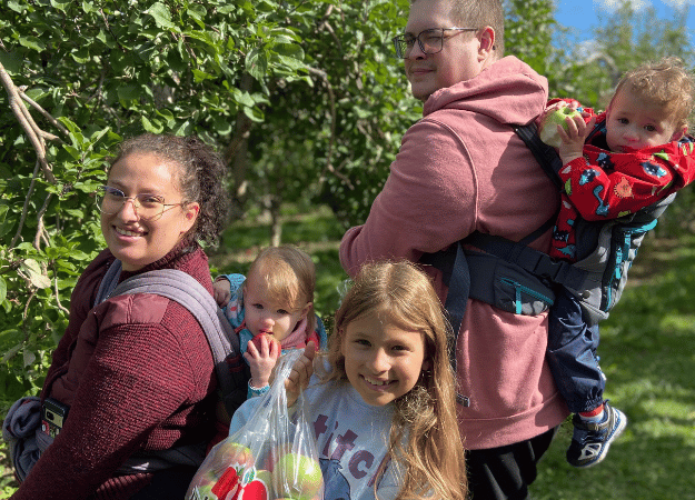 Sortie aux pommes