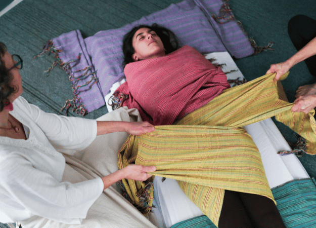 Découverte du soin mexicain avec le rebozo